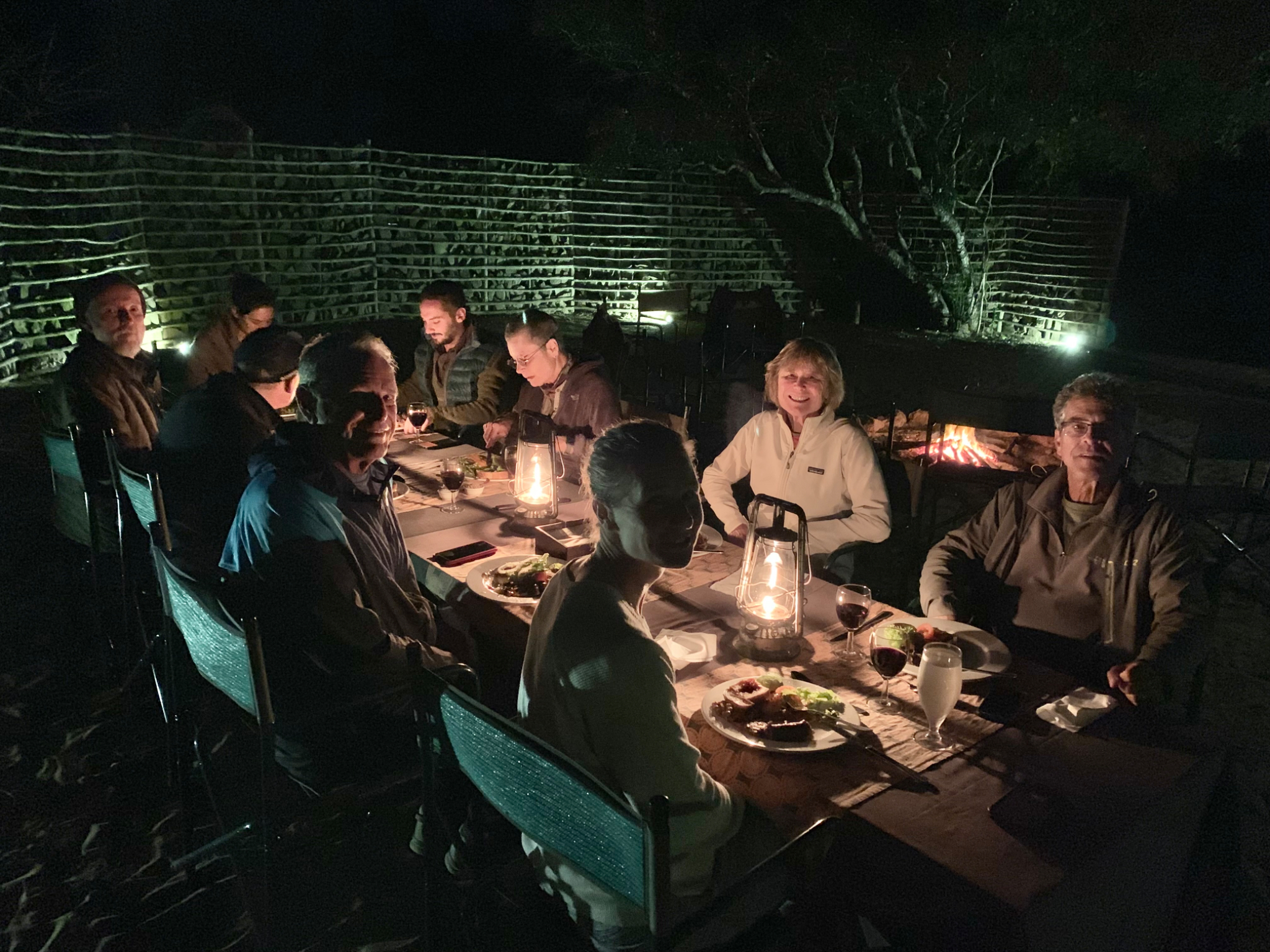 Outdoor dinner